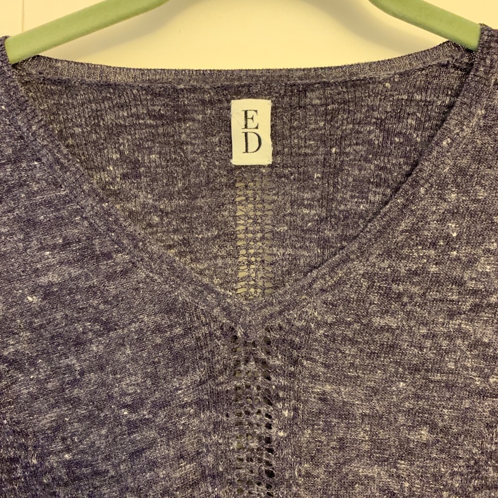SAMPLE Fall2016- RARE ED Purple Knit Sweater - Picture 6 of 8